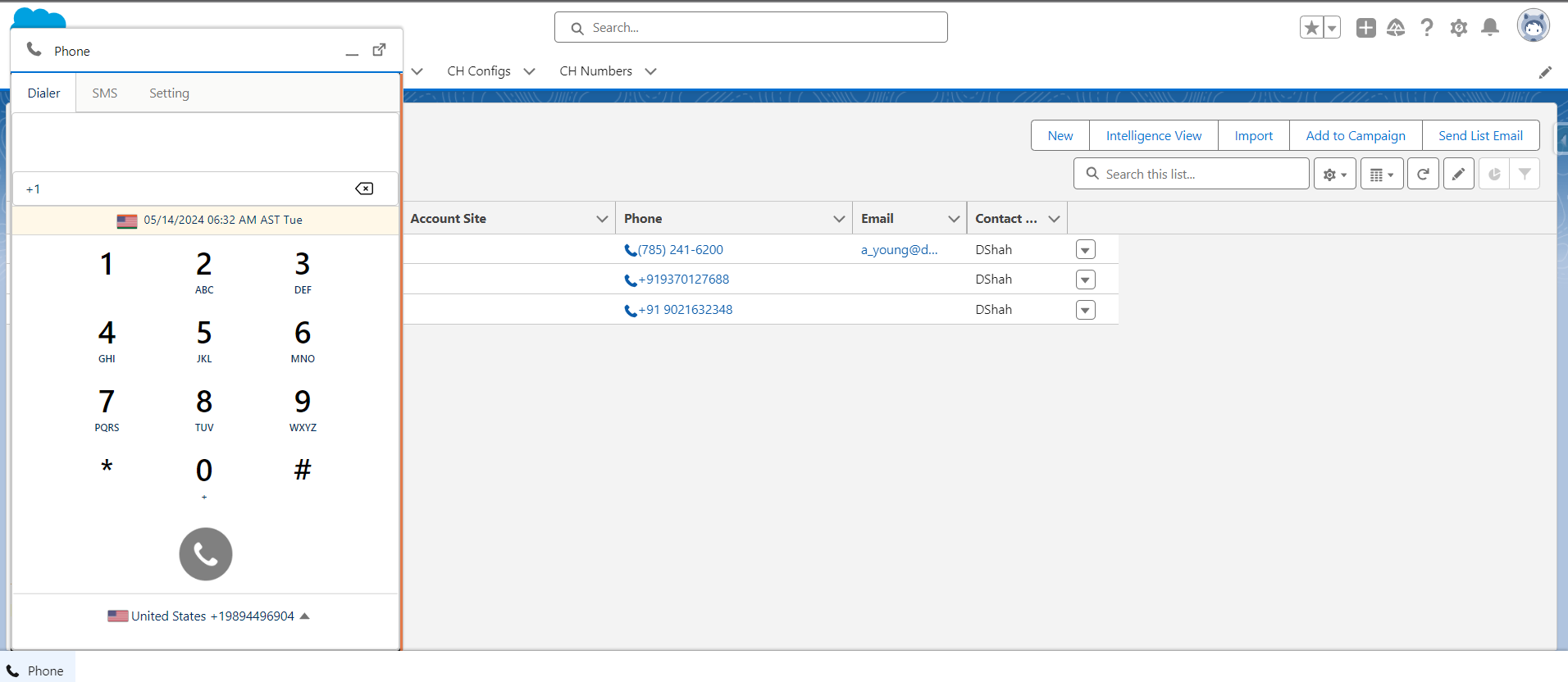 CallHippo project visual