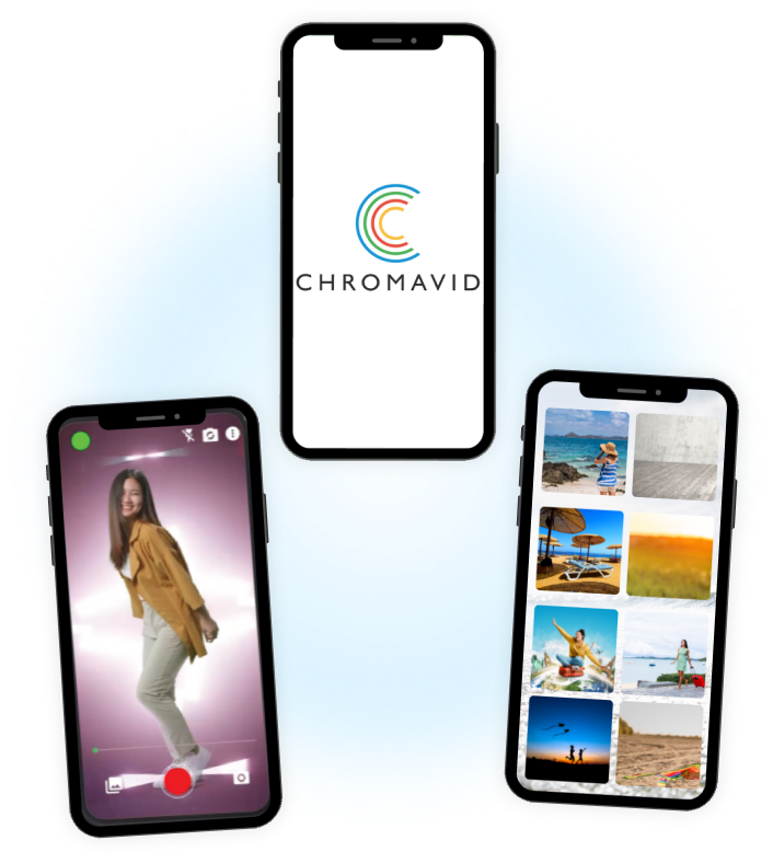 Chromavid real-time chroma key on mobile